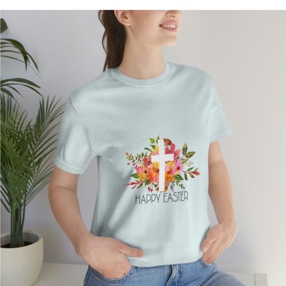 Happy Easter unisex T-shirt - Picture 9 of 10